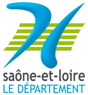 Logo département de SaÃ´ne-et-Loire